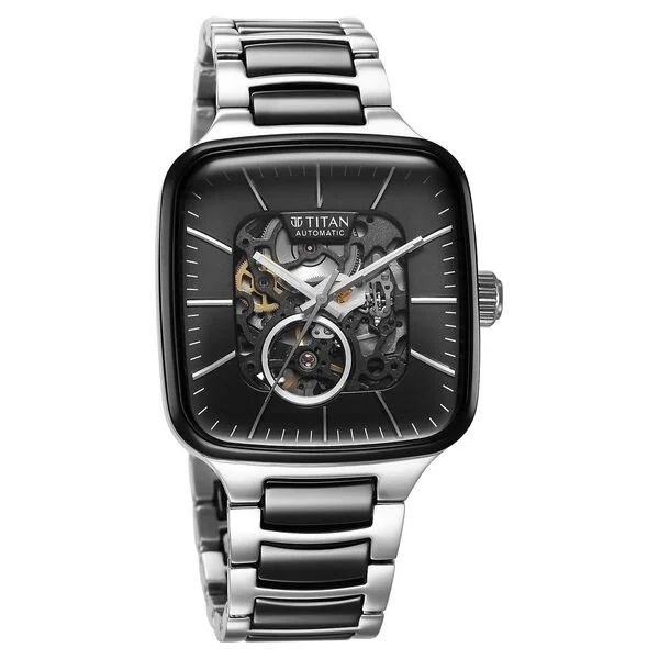 Titan Automatic Watch NT90175KD01 view 3