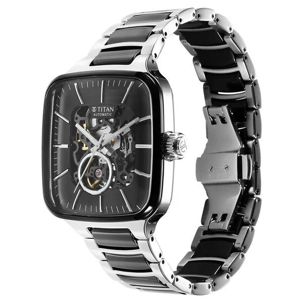 Titan Automatic Watch NT90175KD01 view 4