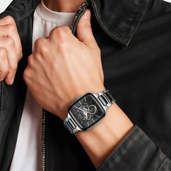 Titan Automatic Watch NT90175KD01 view 7