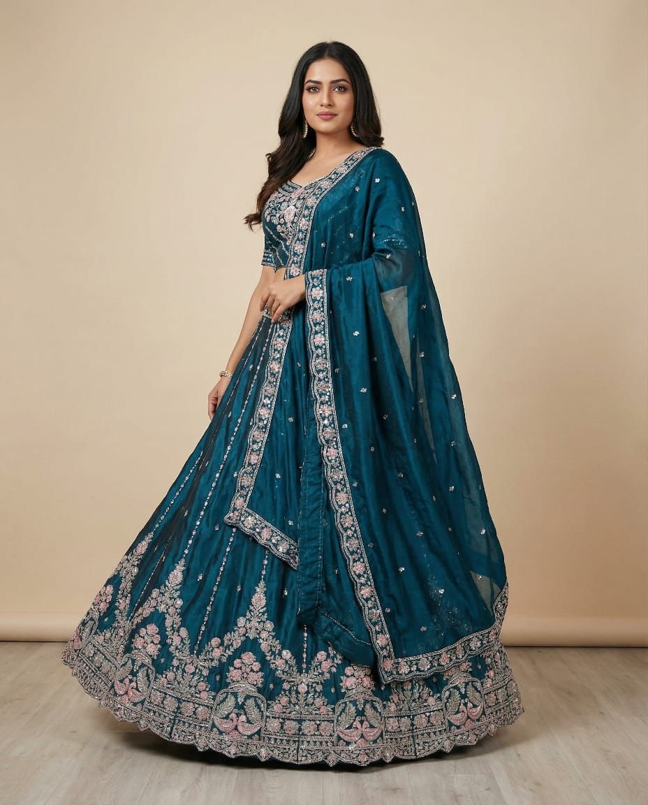 Embroidered Anarkali Dress