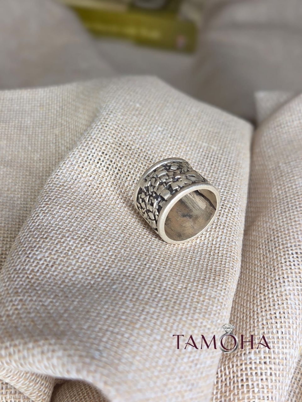 925 Silver Texture Ring
