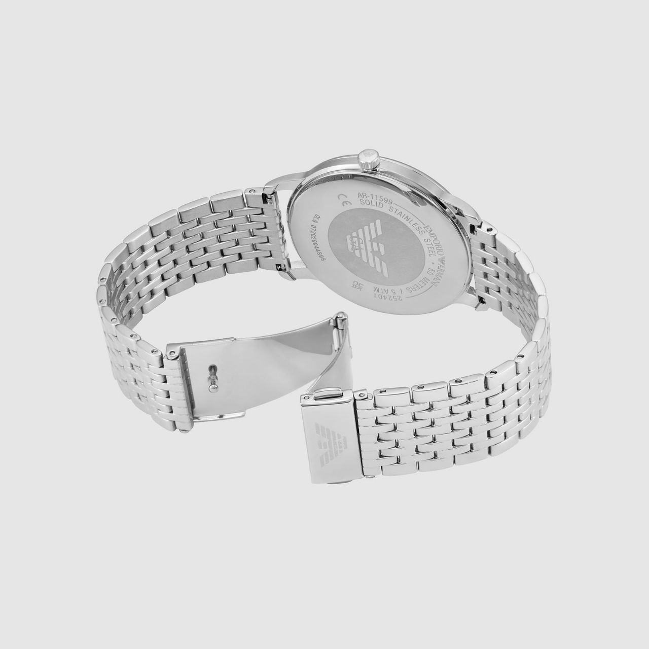 Emporio Armani Silver Watch AR11599 view 3