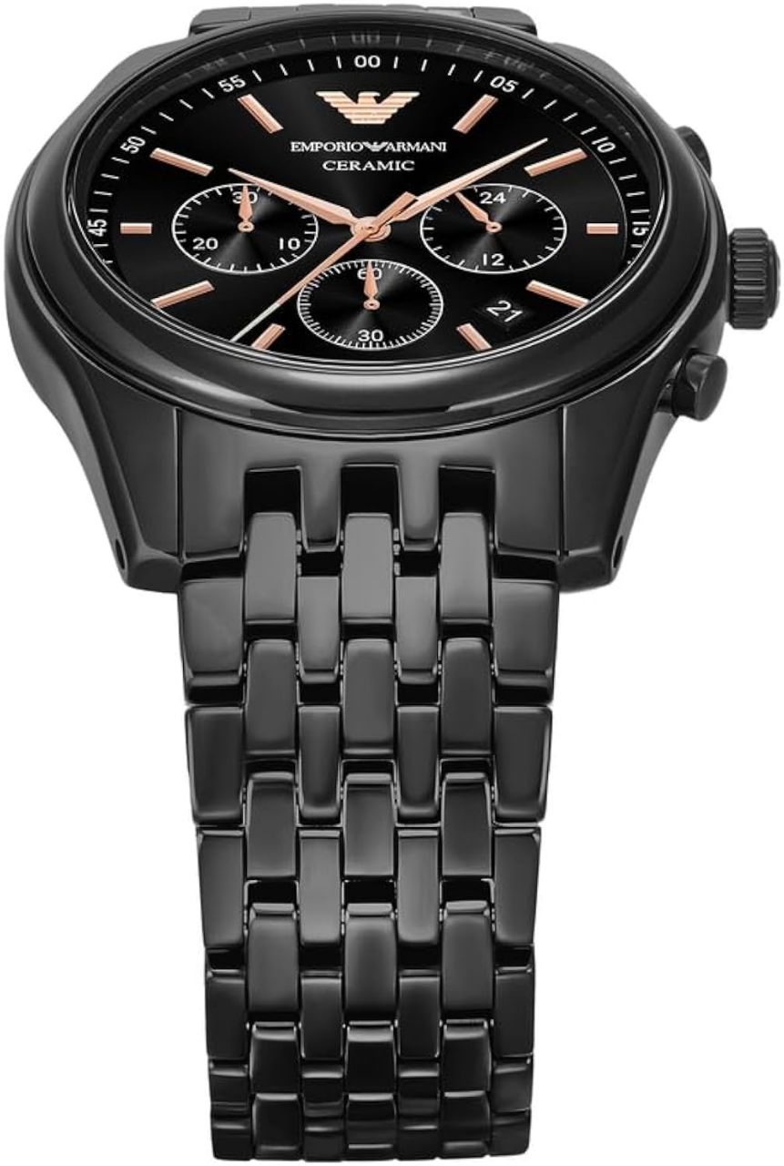 Emporio Armani Ceramic Watch AR70015I view 3