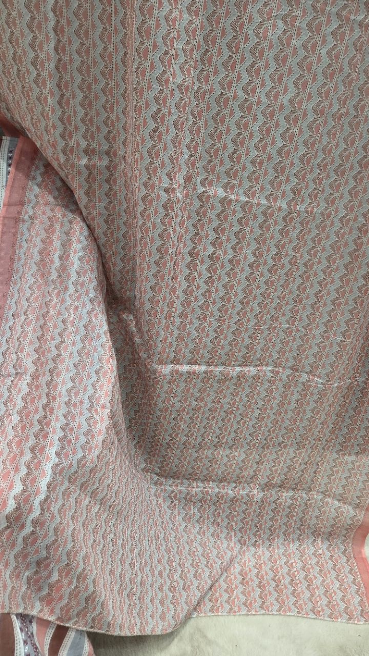Elegant Printed Ethnic Unstitched Suit view 4