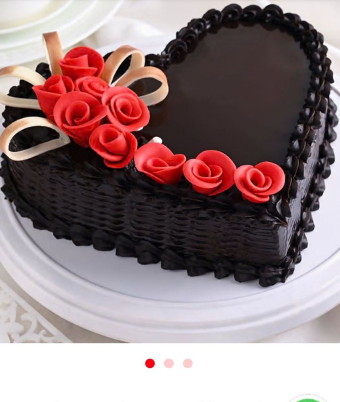 Heart-shaped Chocolate Cake 1 Kg