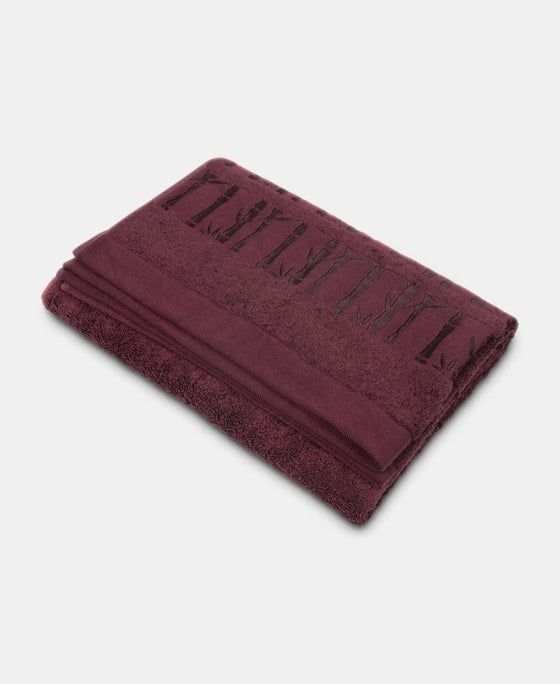 Jockey Towel #T161 Burgundy view 3