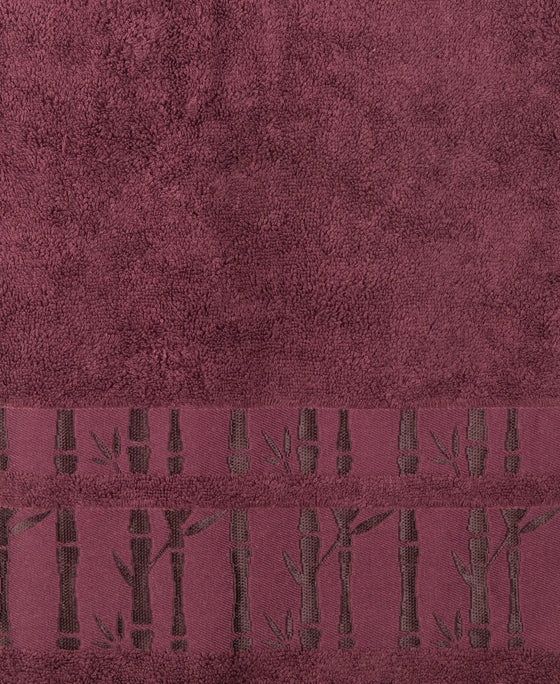 Jockey Towel #T161 Burgundy view 6