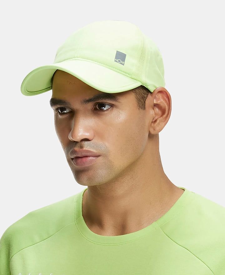 Jockey Cap #Cp21 Green Glow view 2