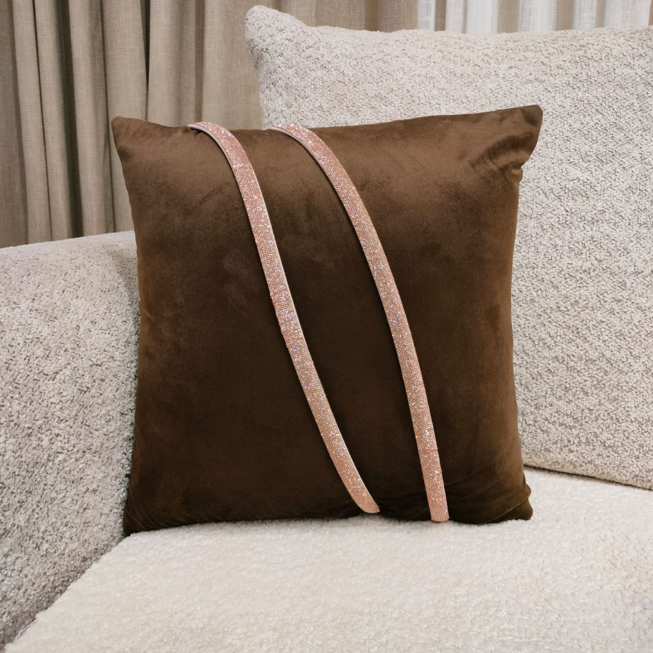 Linens Studio Velvet Cushion Cover CC-395 view 4
