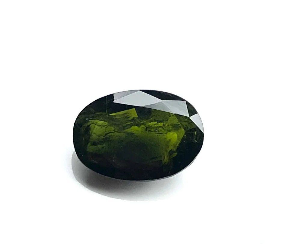 Green Tourmaline Gemstone view 2