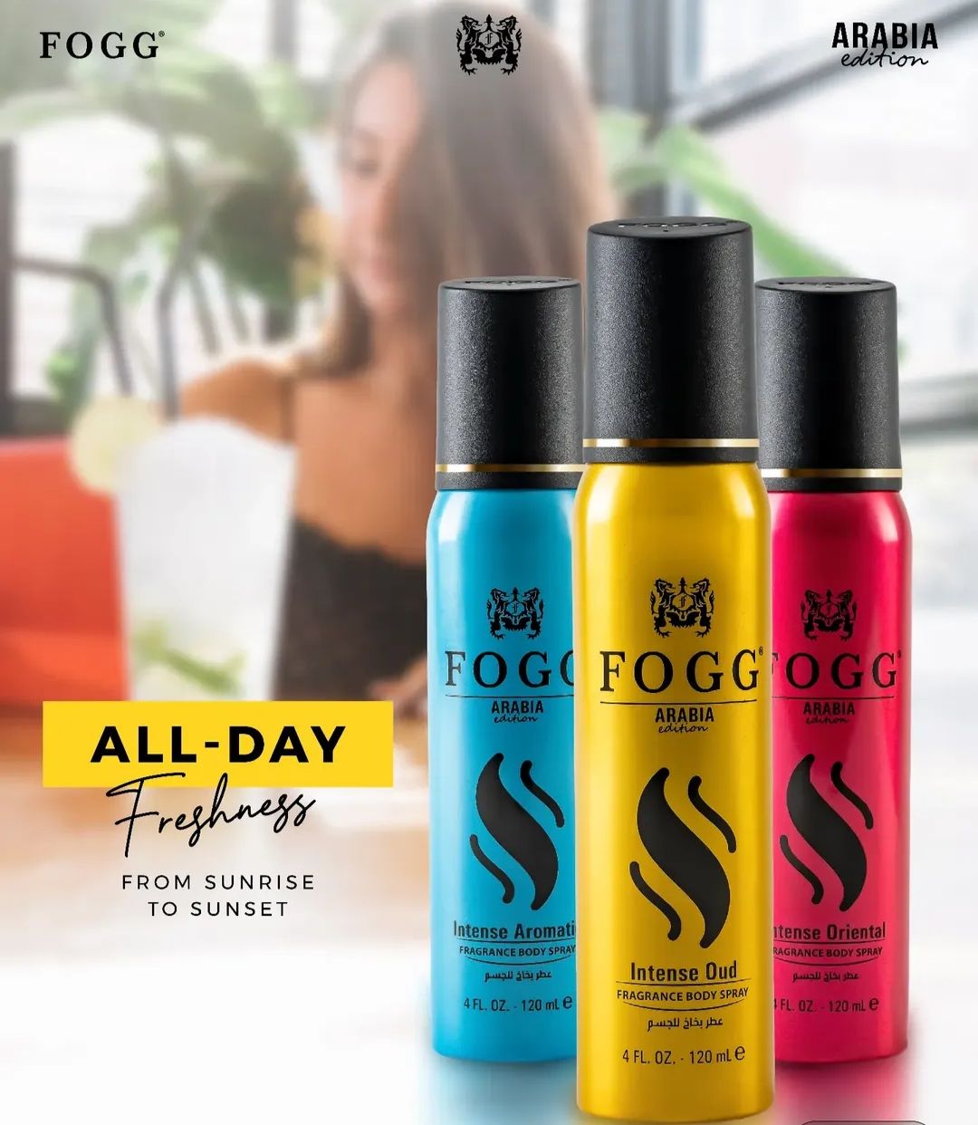 Fogg Intense Oud Body Spray view 4