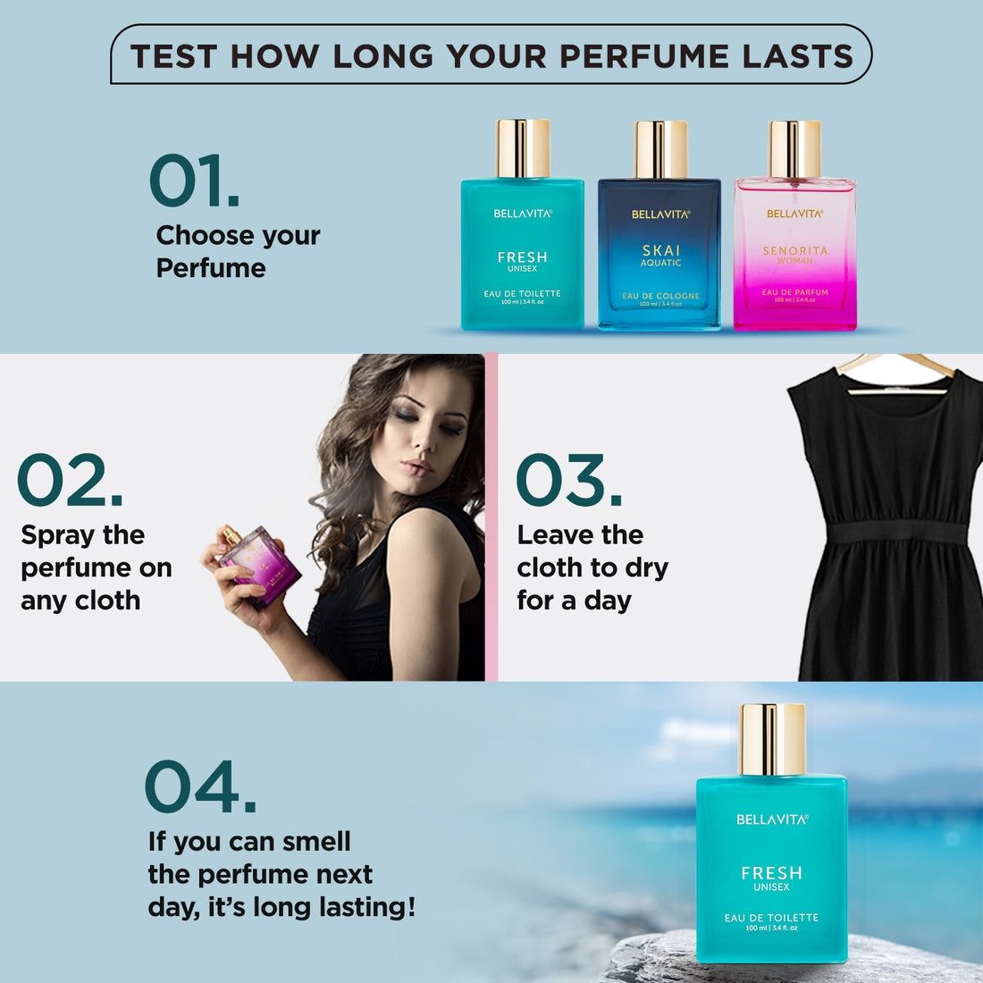 Bellavita Fresh Unisex Eau de view 6