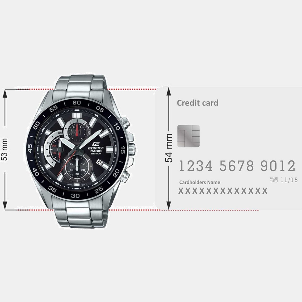Casio Edifice ED554 view 4