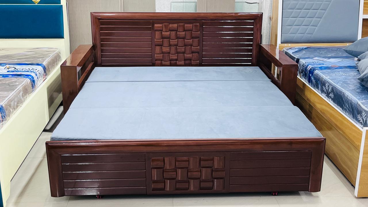 Tejashree Wooden Sofa