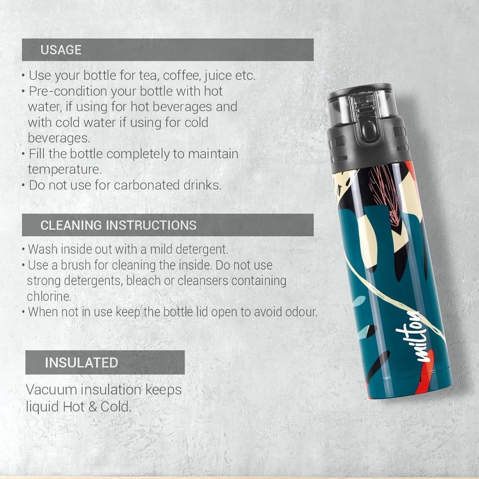 Milton Thermosteel Artesia Bottle 500ml view 3
