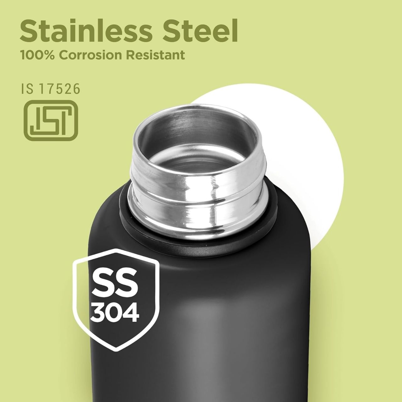 Milton Aura 1000 Thermosteel Water Bottle view 3