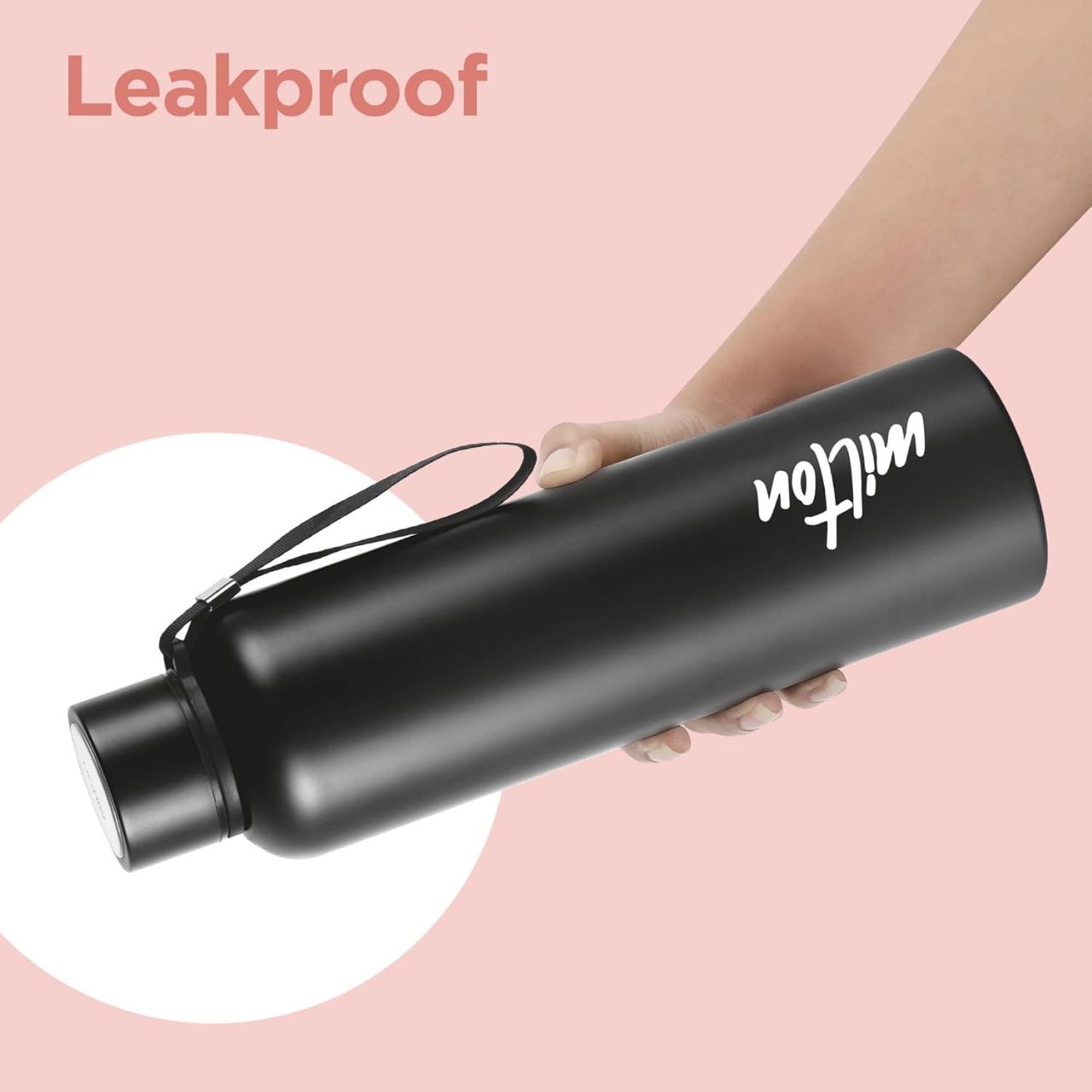 Milton Aura 1000 Thermosteel Water Bottle view 5