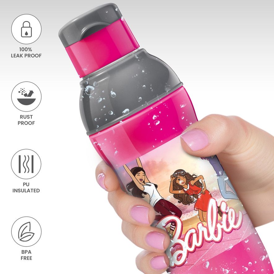 Milton Barbie Thermoware Bottle 600 view 2