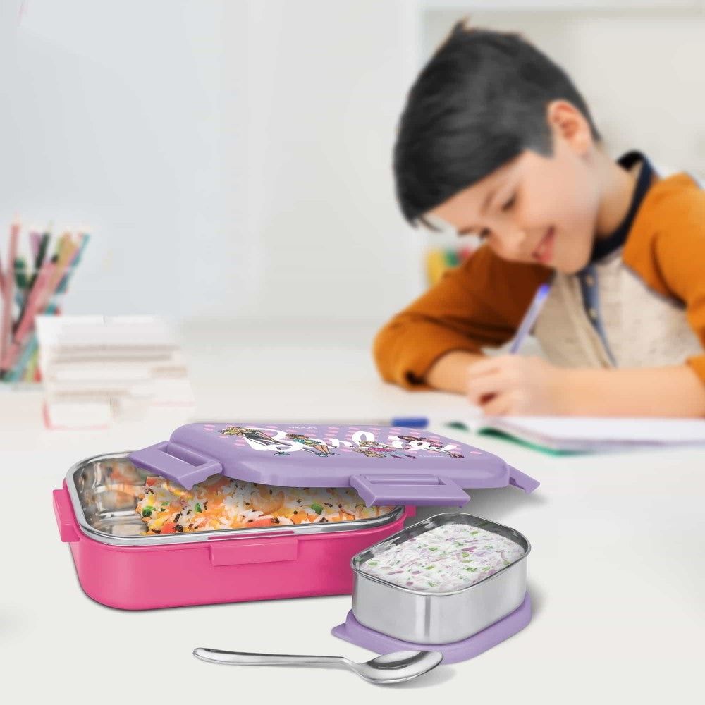 Milton Barbie Flatmate Lunchbox 700 ML view 5