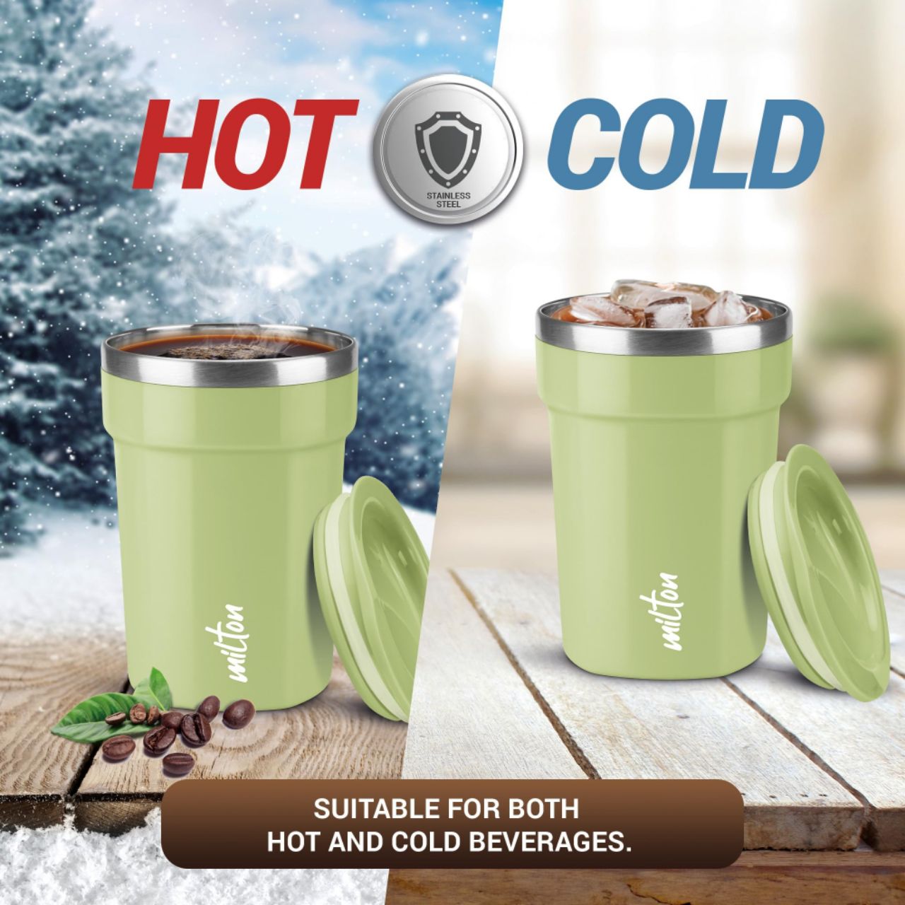 Milton Cool Touch Deccan Thermosteel Mug 350 ML view 2