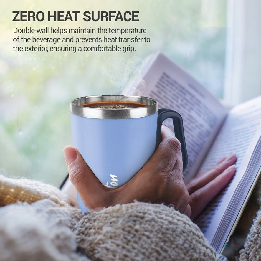 Milton Cool Touch Coastal Thermosteel Mug 350 ML view 3