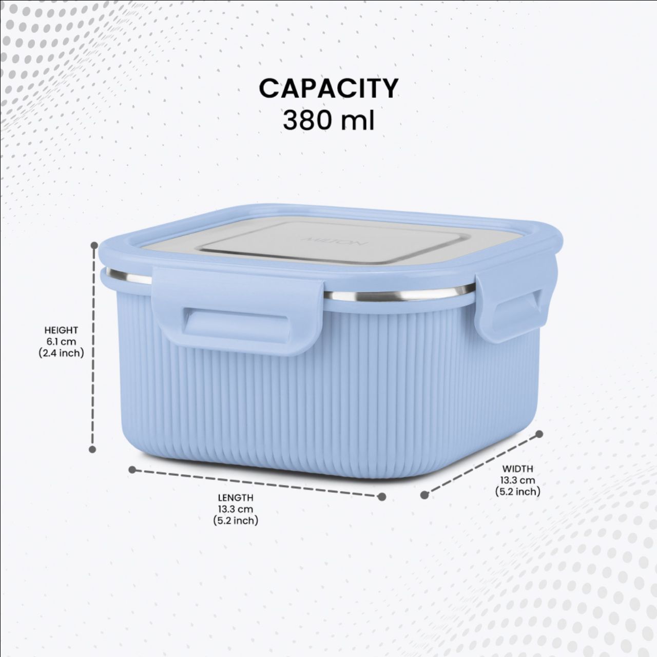 Milton Cool Touch - Square Container 400 ML view 4