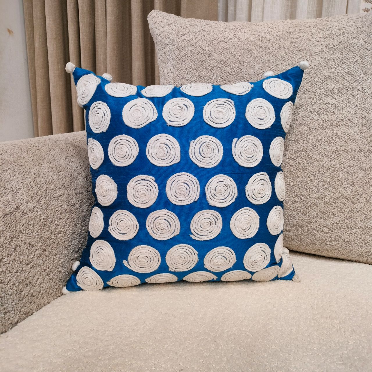 Rose Motif Cushion Cover CC-295 view 4