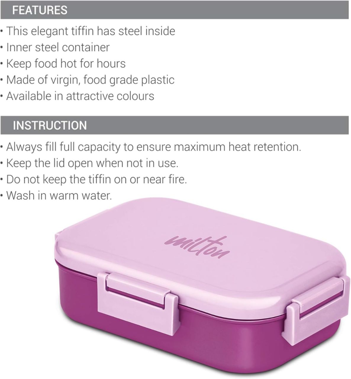 Milton Flatmate Senior 700 ML view 4