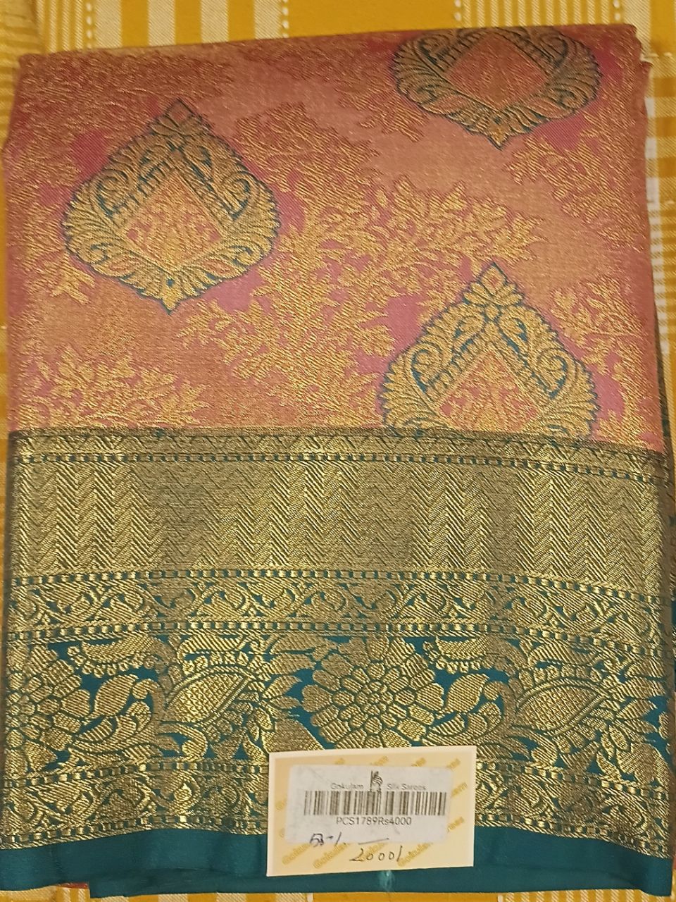 Semi Silk Saree 059 view 3