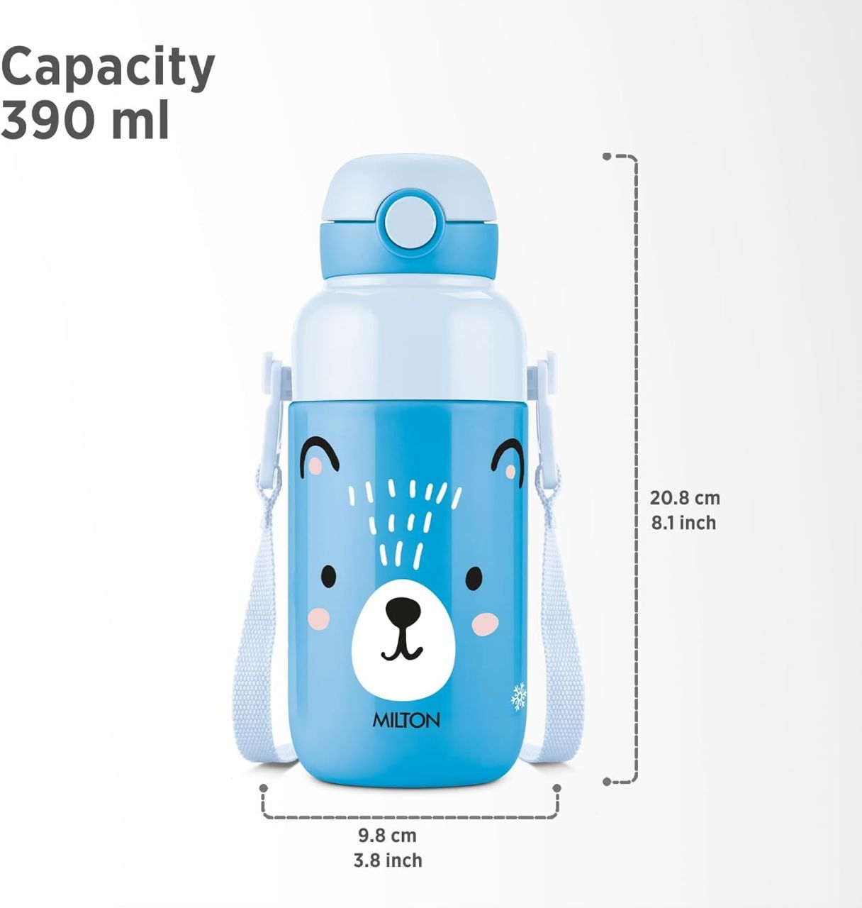 Milton Steel Indus 400 ML view 6