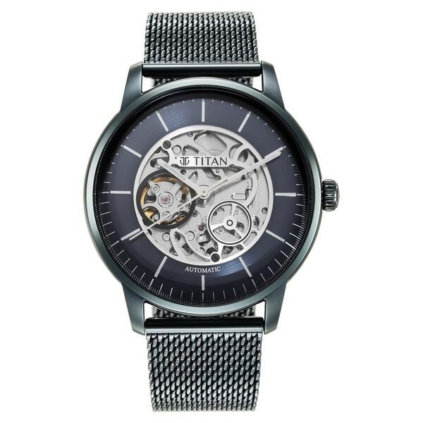 Titan Automatic Mens Watch 90110QM01