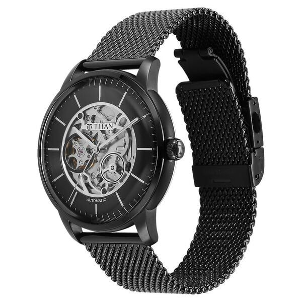 Titan Automatic Watch 90110NM01 view 3