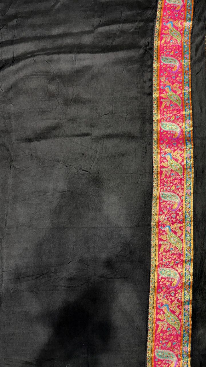 Pashmina Silk Saree view 4