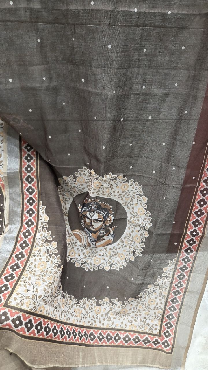 Unstitched Printed Suit Fabric view 4