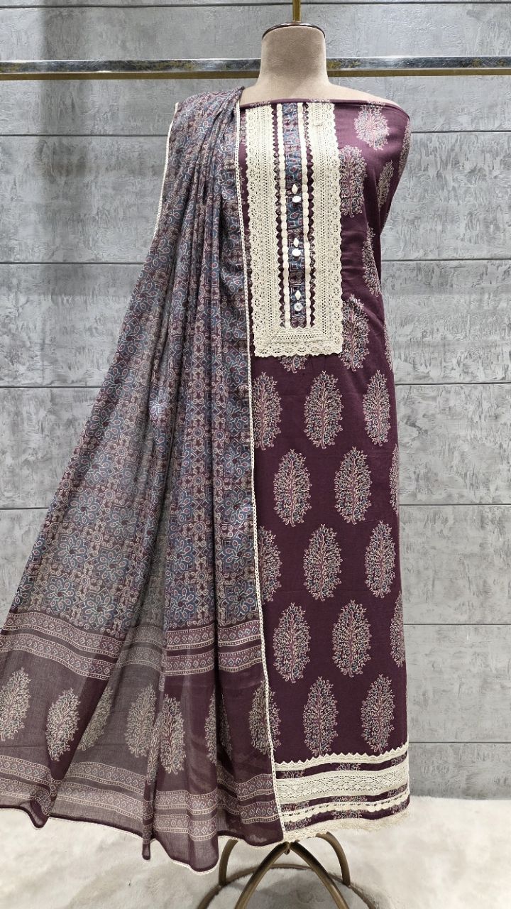 Unstitched Suit .Fabric view 3