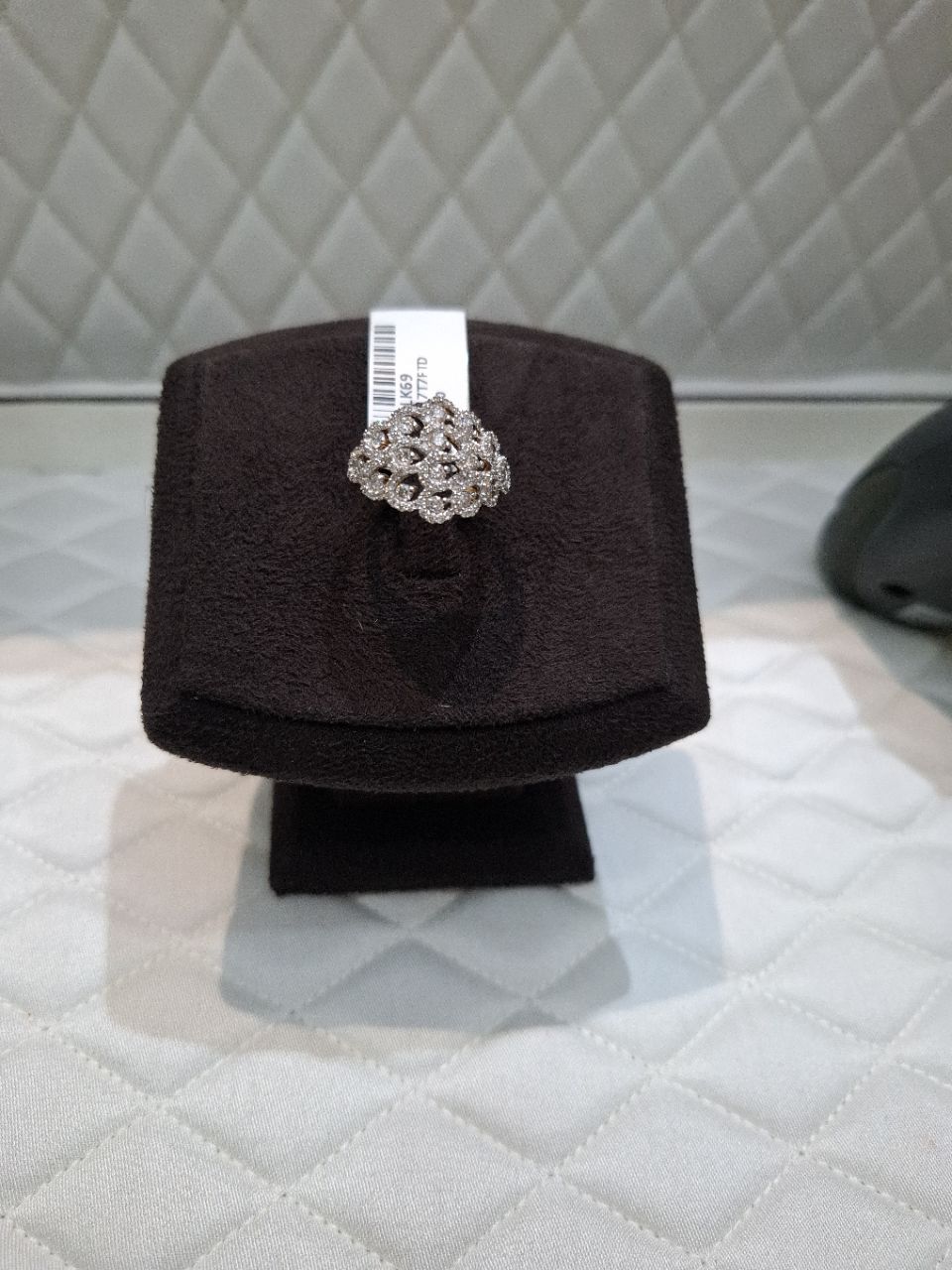 Diamond Cocktail Ring view 2