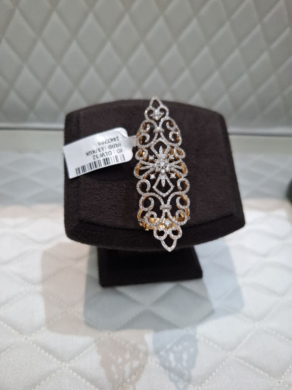 Diamond Cocktail Ring view 2