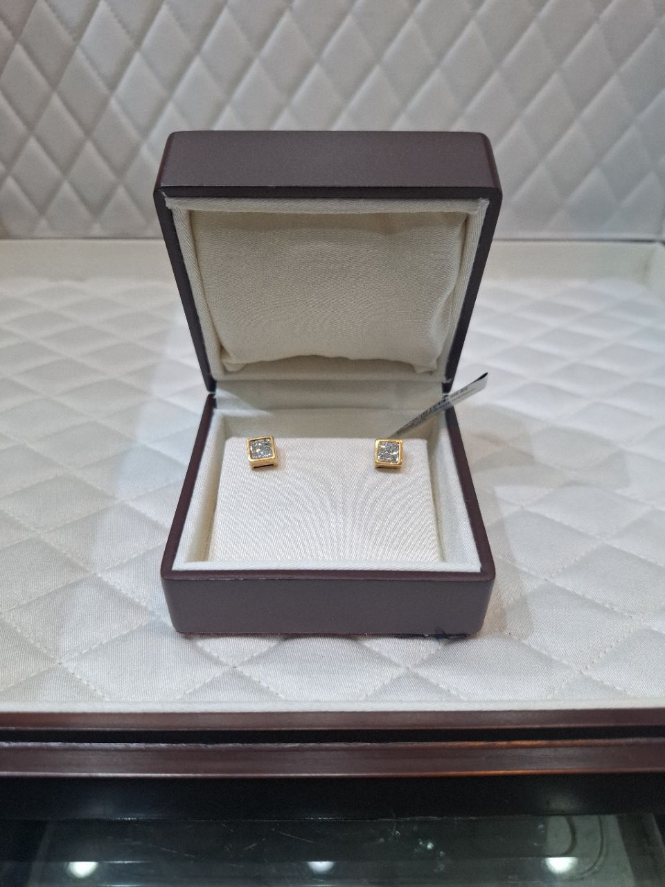 Diamond Stud Earrings view 2