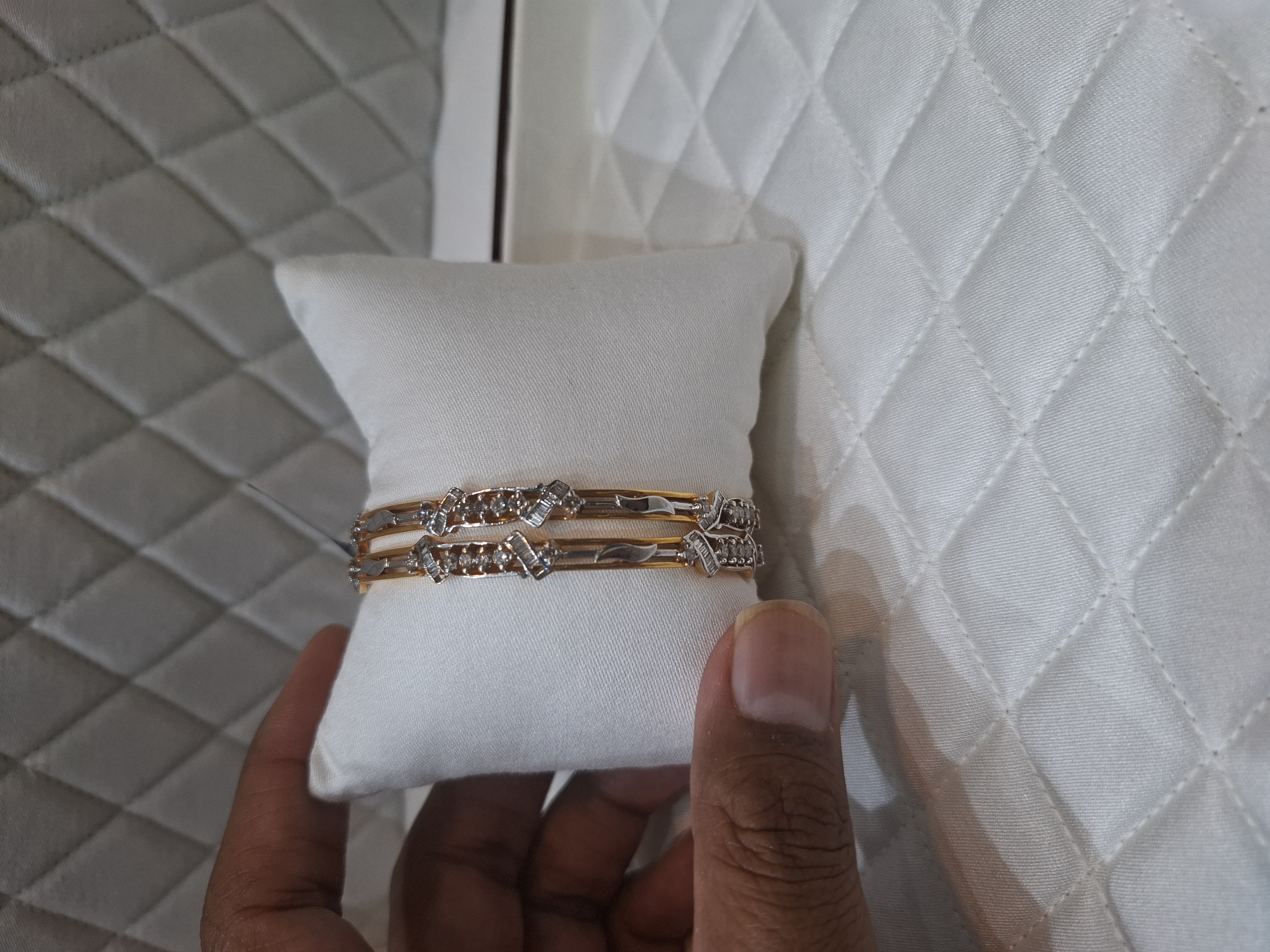 Diamond Bangles view 2