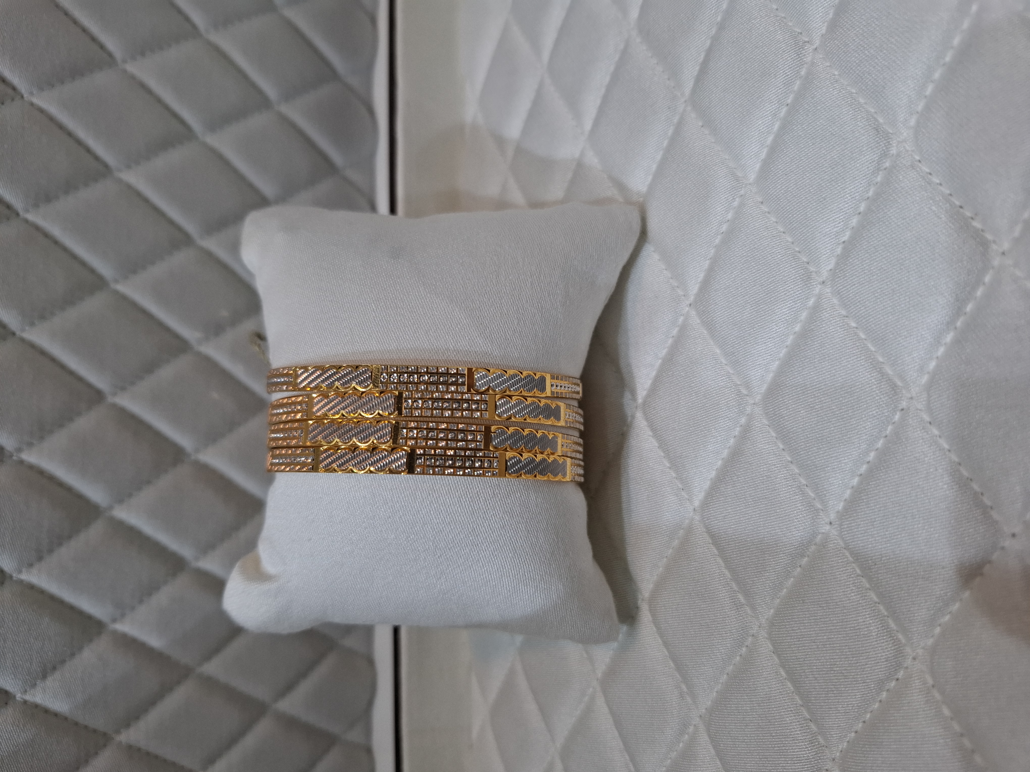 Gold Bangles view 2