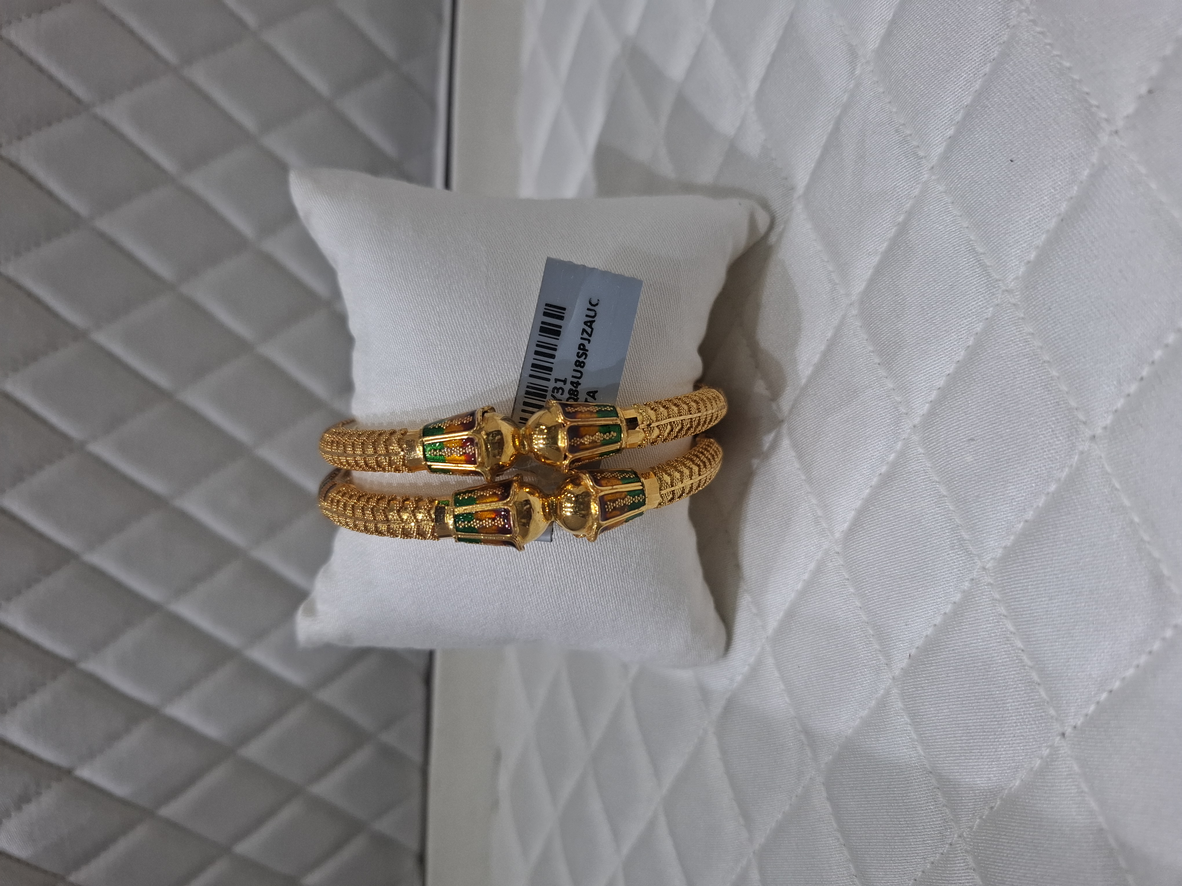 Gold Bangles 1 view 2