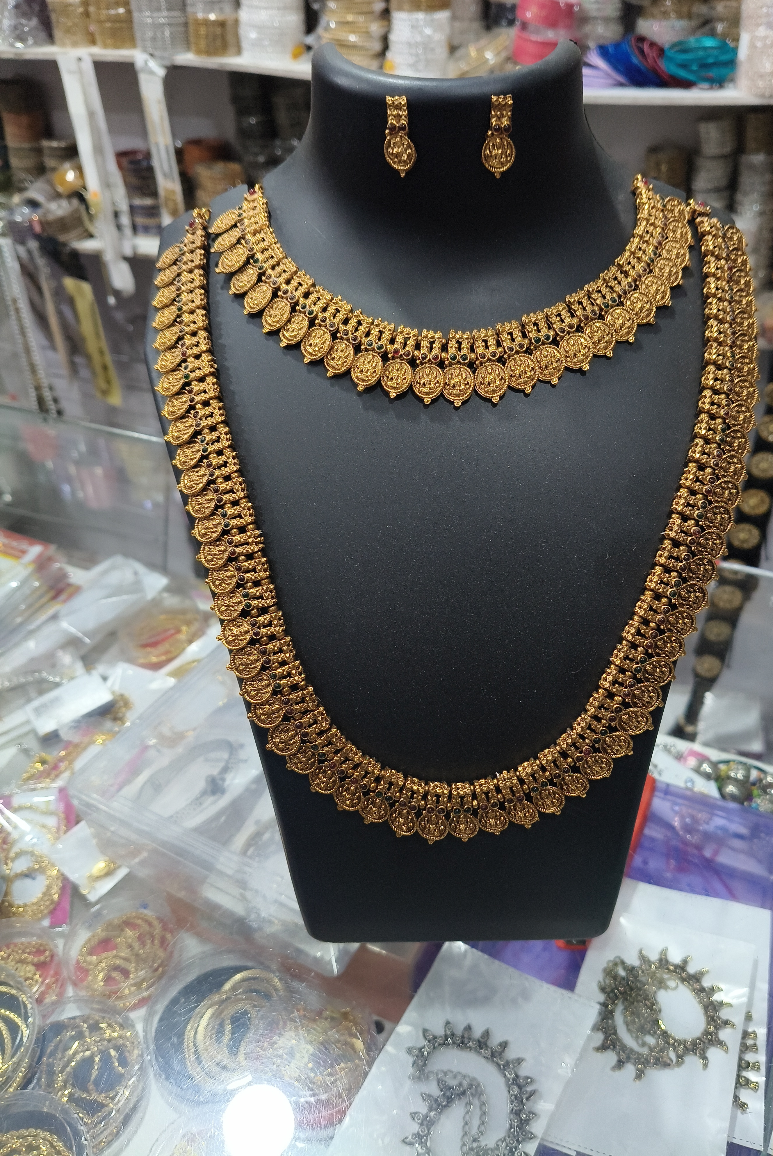 Gold Plated Necklace Set view 2
