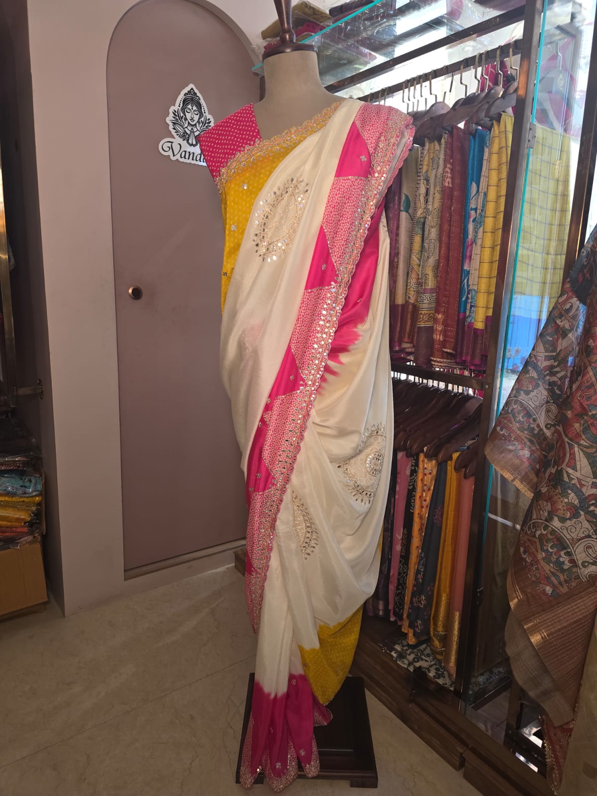 Designer Saree by Vandani Fashion view 2