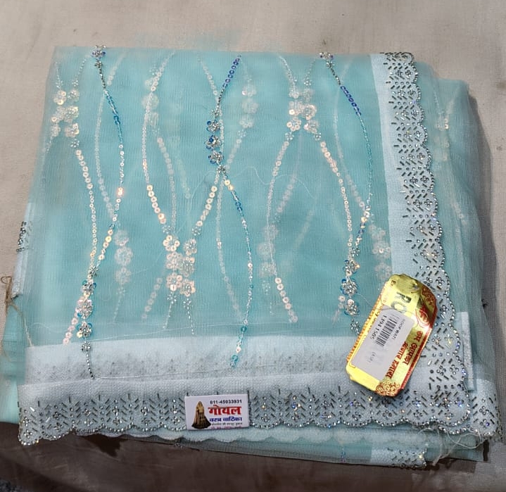 Gopal Net Saree view 2