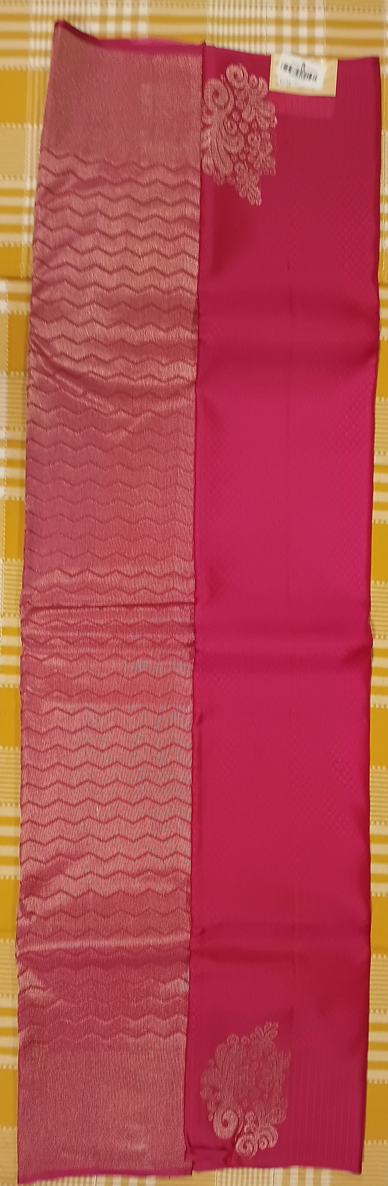Pink Pure Silk Saree 004 view 2