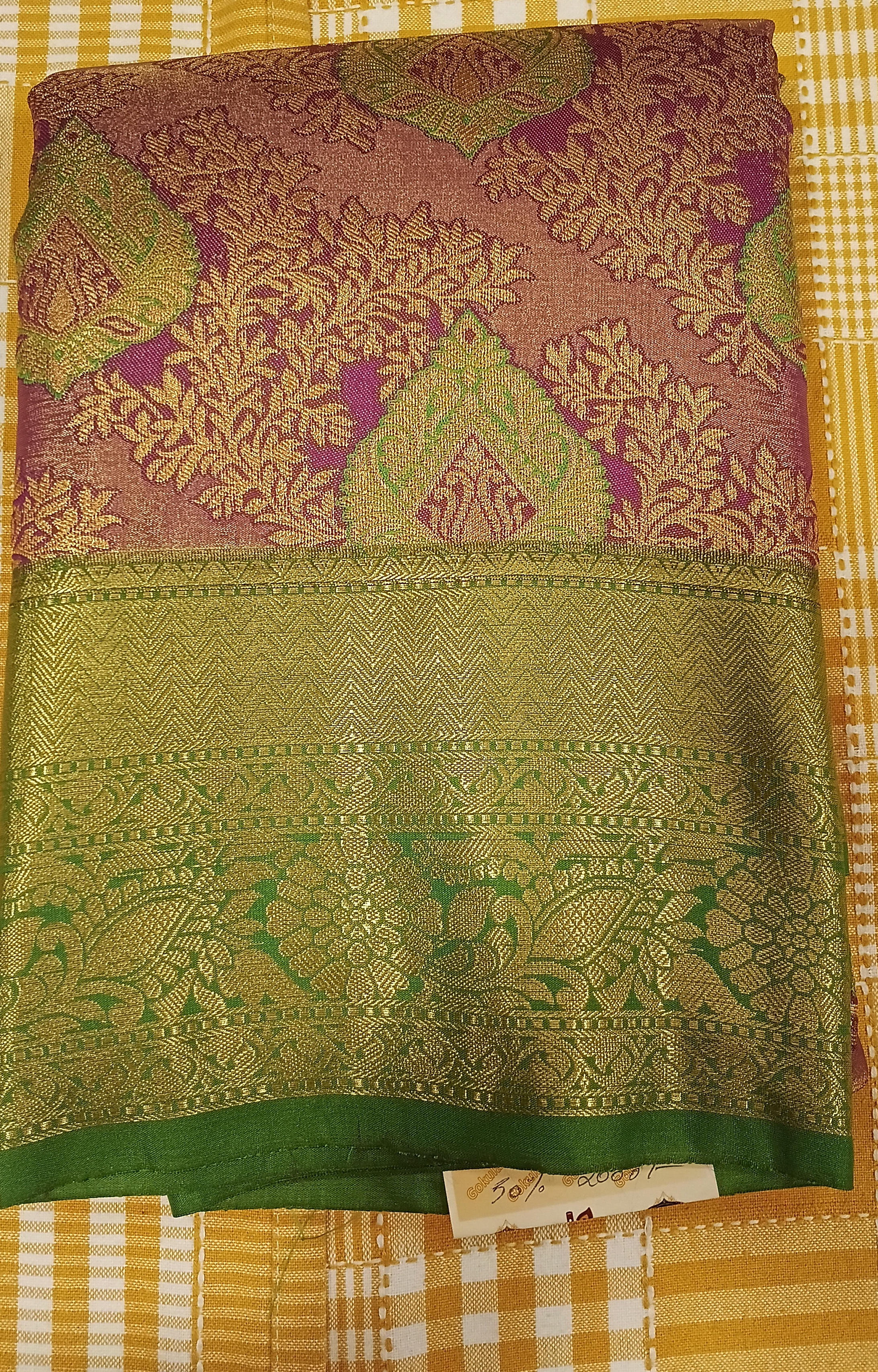 Semi Silk Saree 059 view 2
