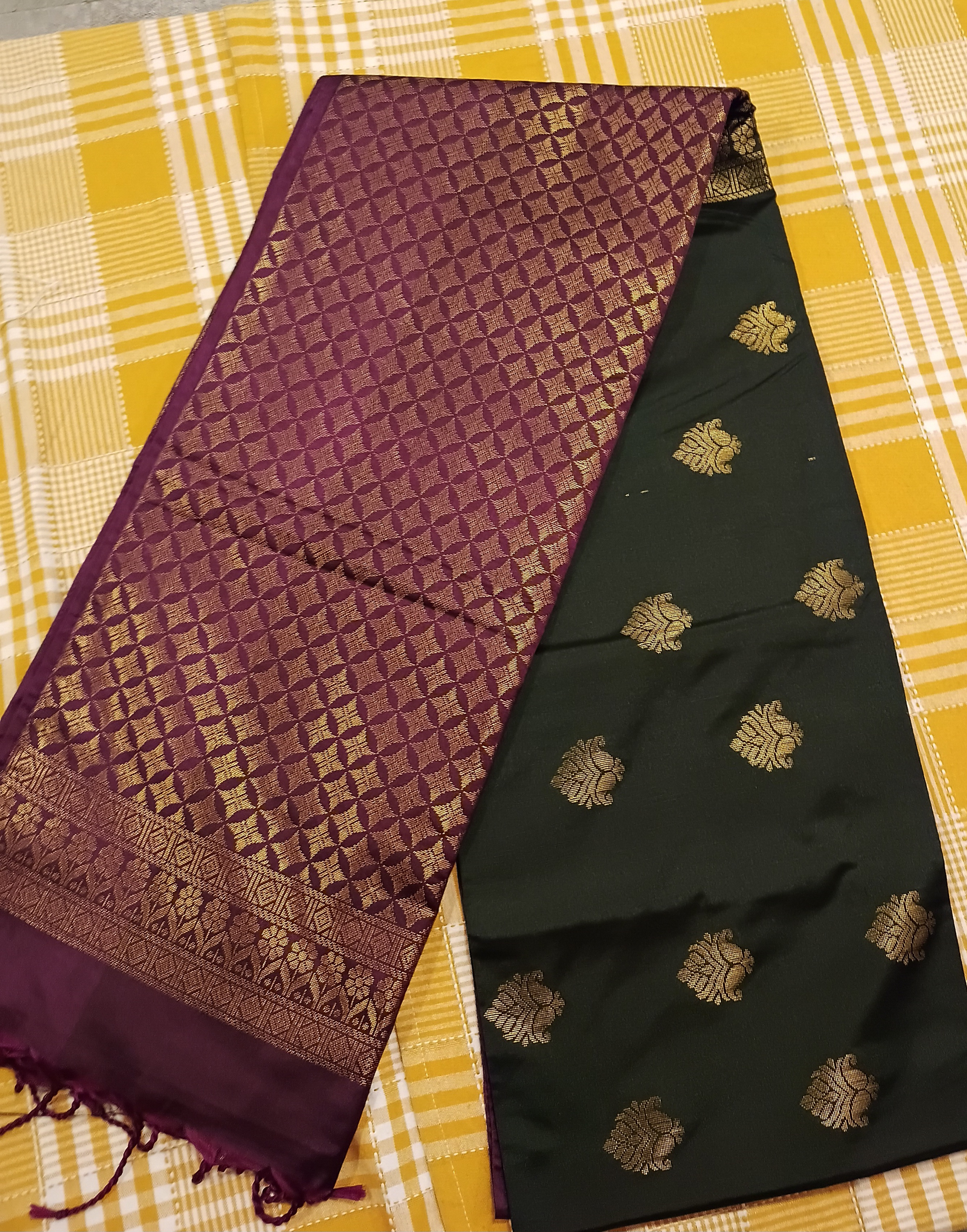 Semi Soft Silk Sarees With Cotton Mix 064 view 2