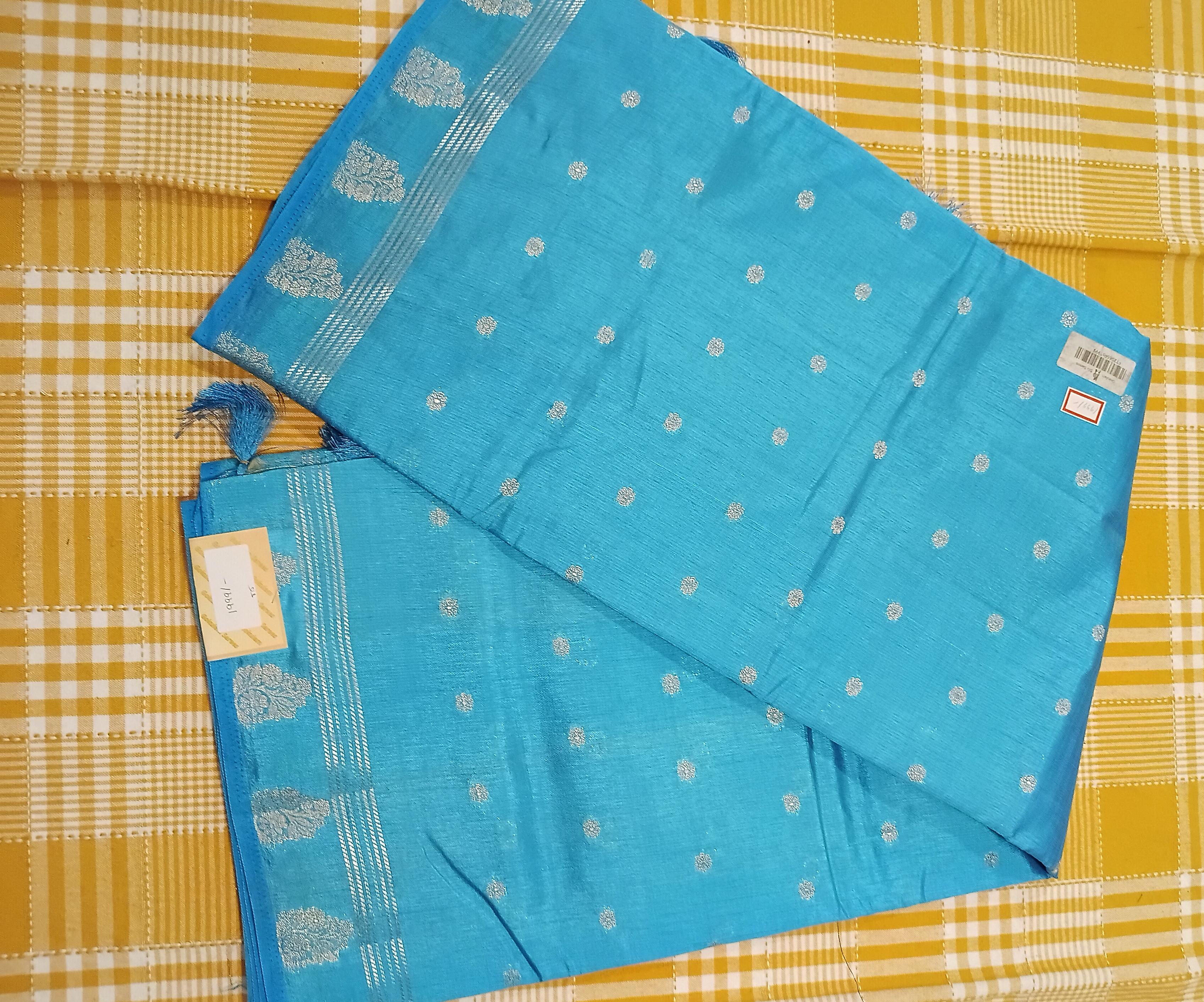 Tussar Silk O28 view 2
