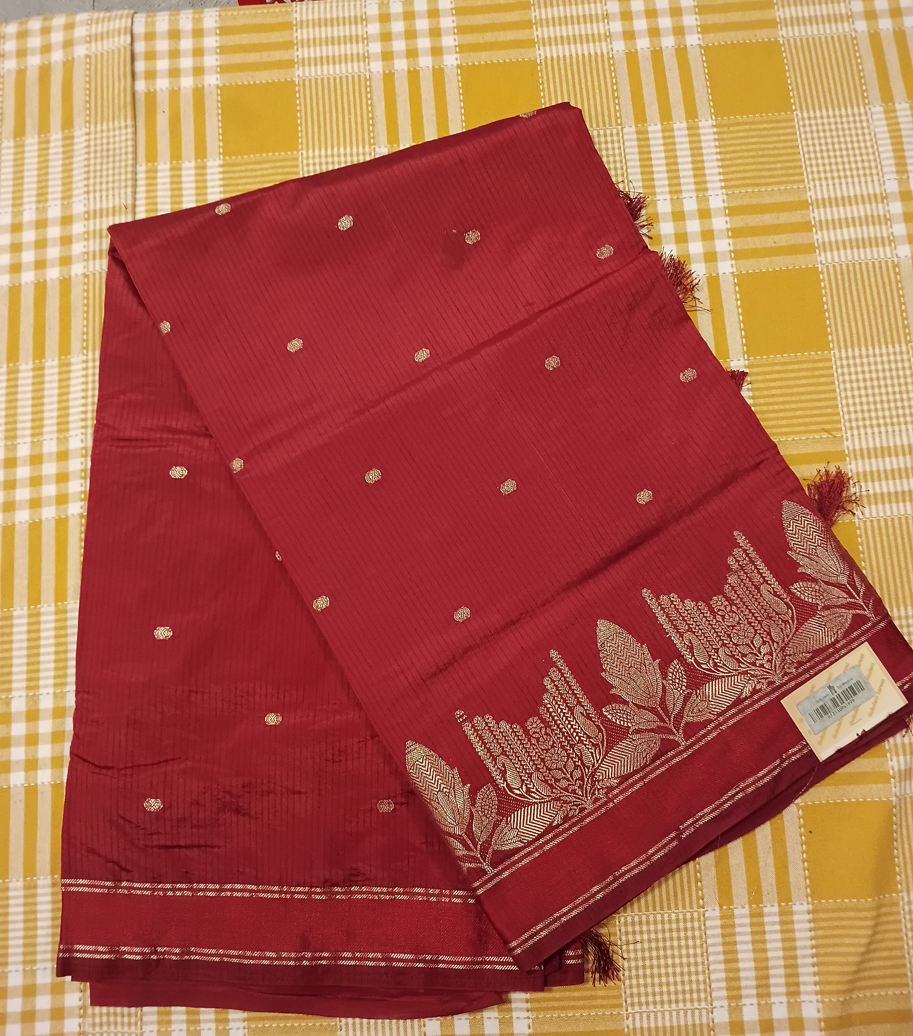 Tussar Silk Saree 045 view 2