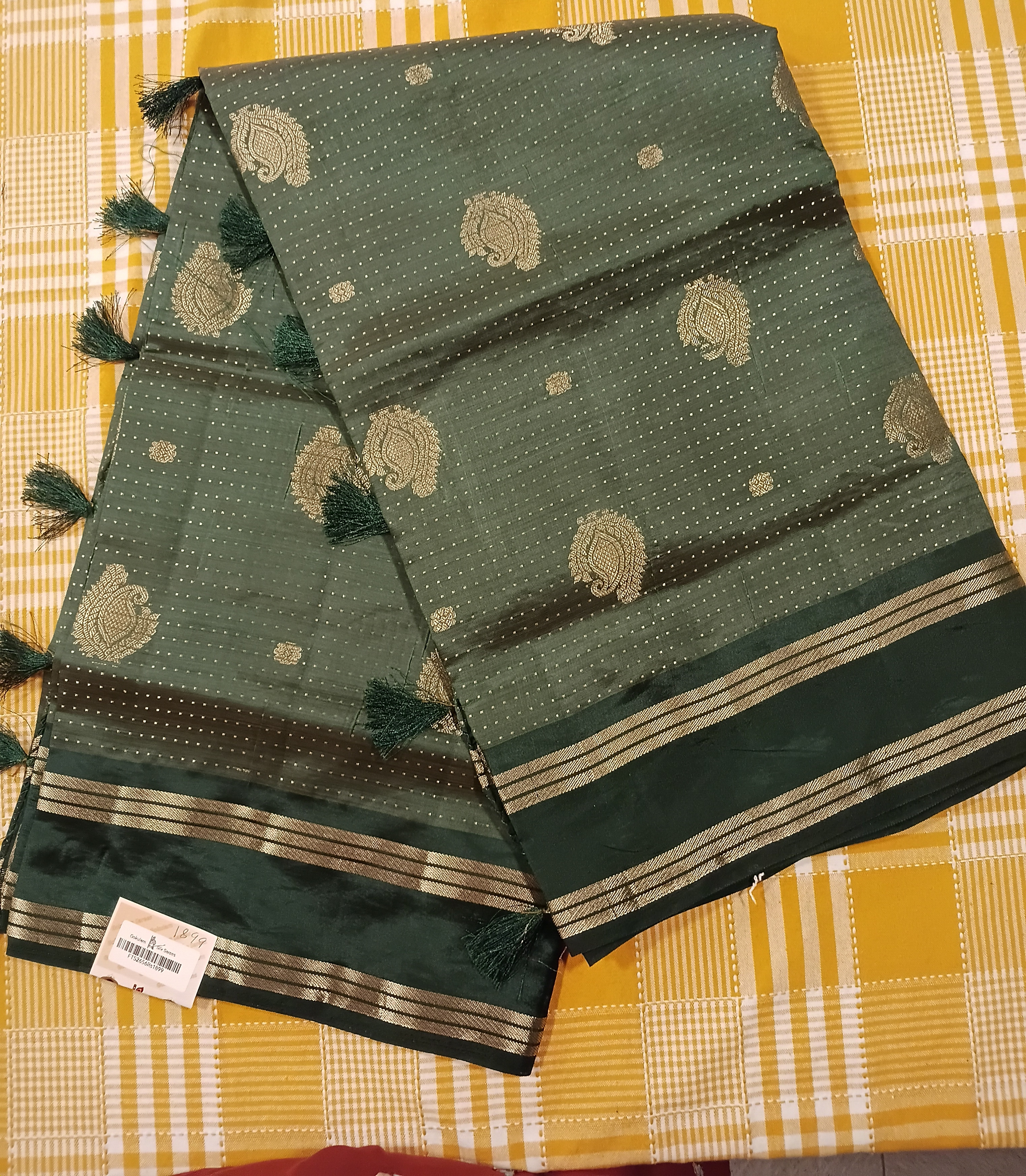 Tussar  Saree by 041 view 2